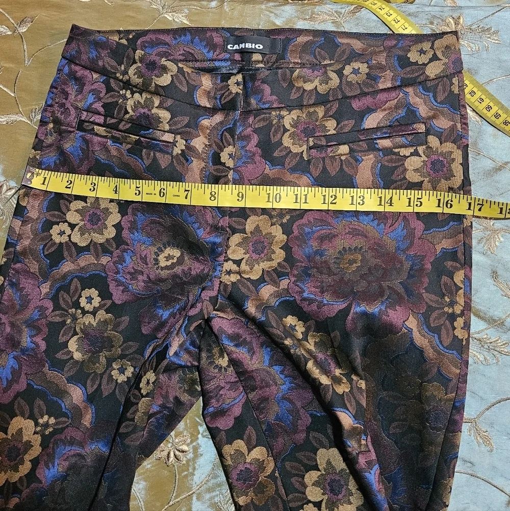 Stylish Brocade Print Pants - Picture 8 of 13